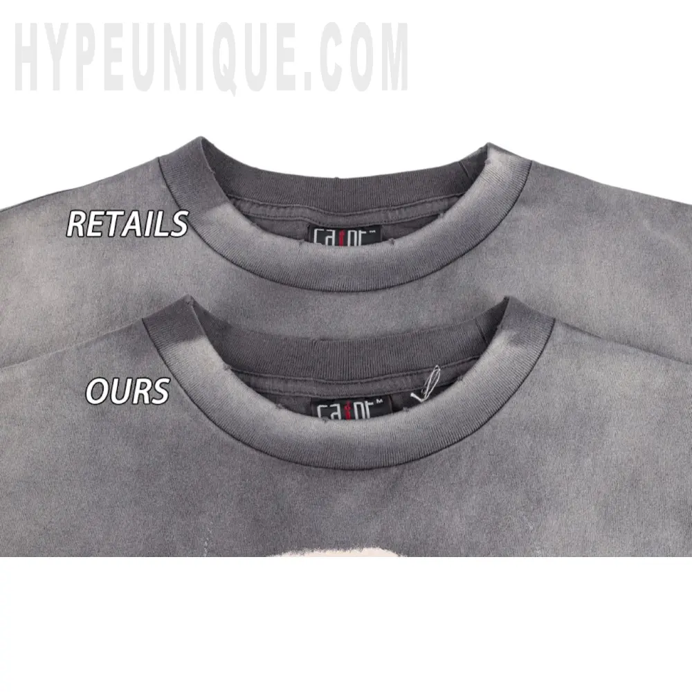 Close-up of the collar detail