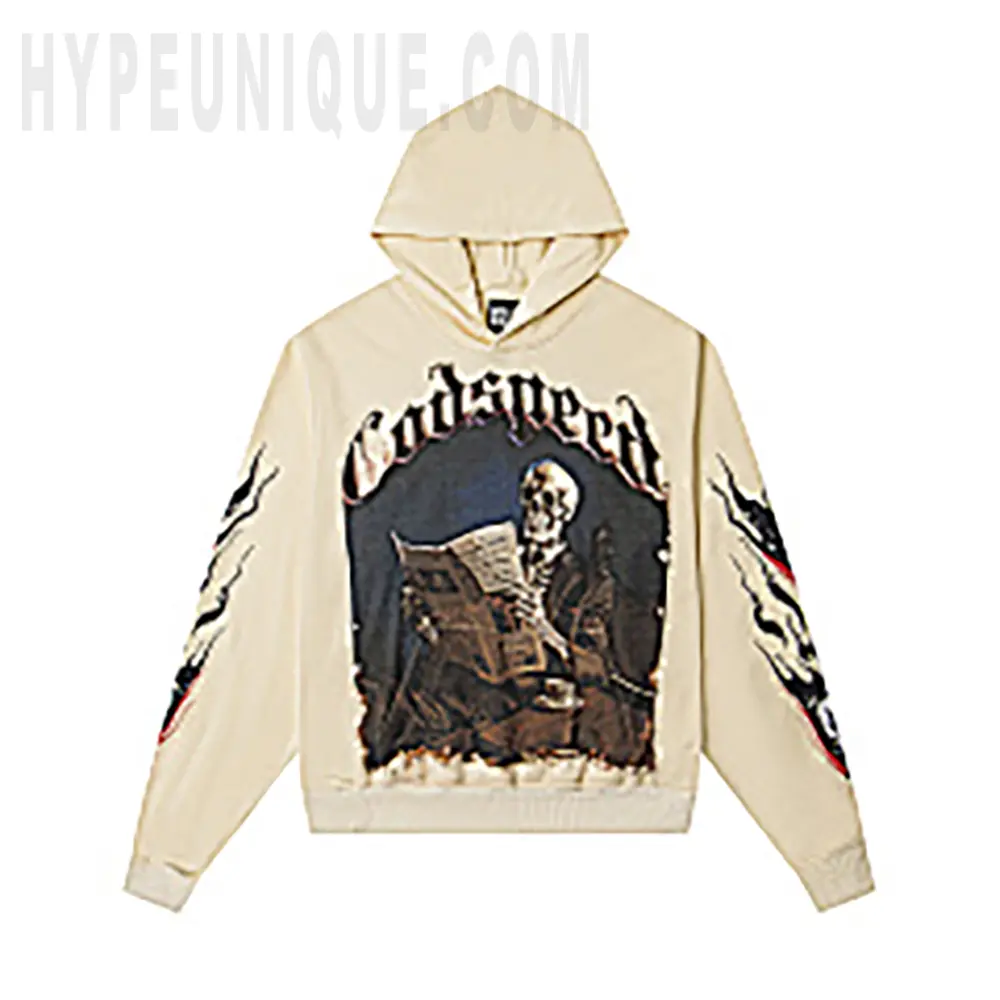 Godspeed Skeleton Reading Hoodie