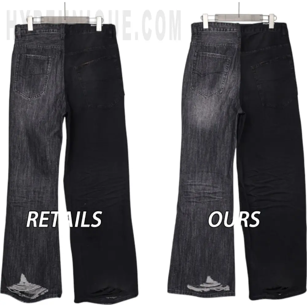 Back View Comparison Chart