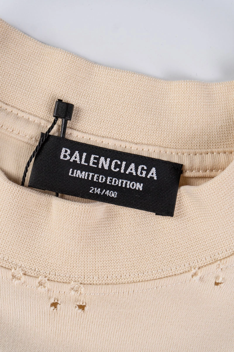 Balenciaga Music Note Print T-Shirt