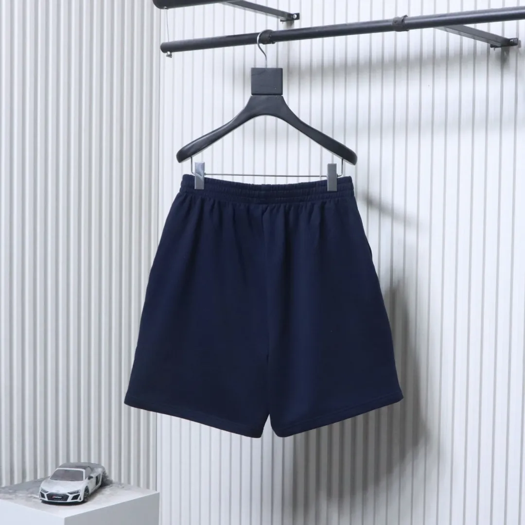 Back BLCG x WFP Retro Label Cotton Shorts