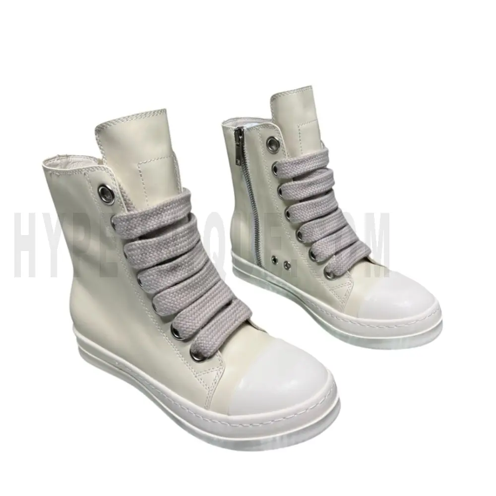 RK OWE Beige Hollywood Jumbolace Sneakers