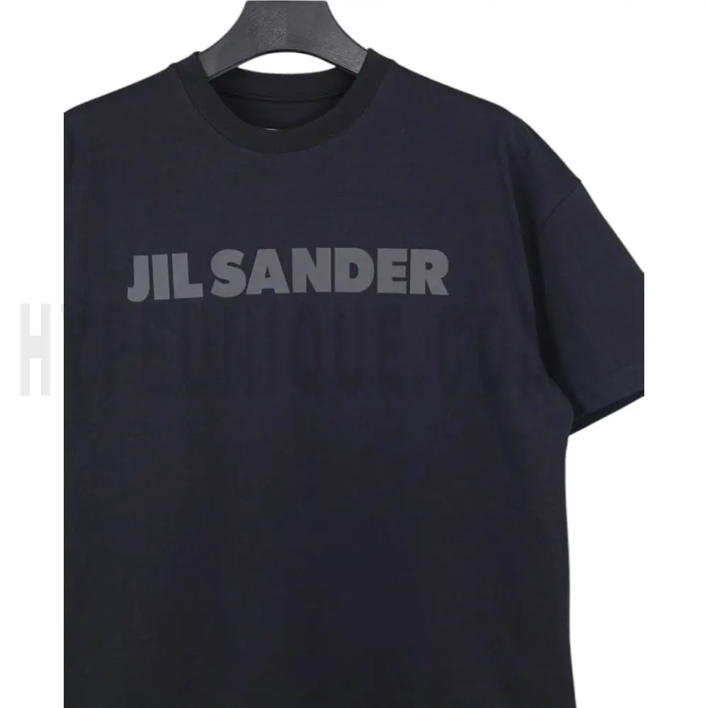 The front of the black clothes