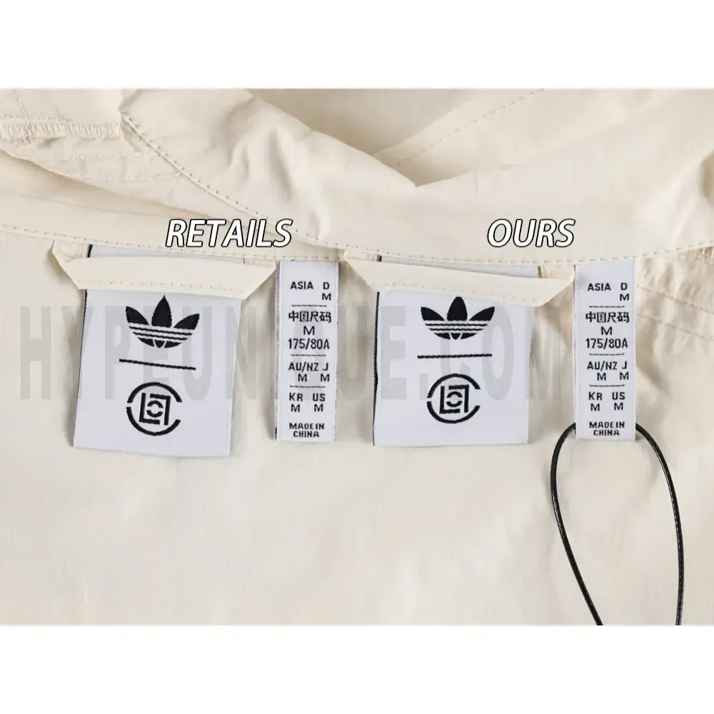 Brand Label Comparison Chart