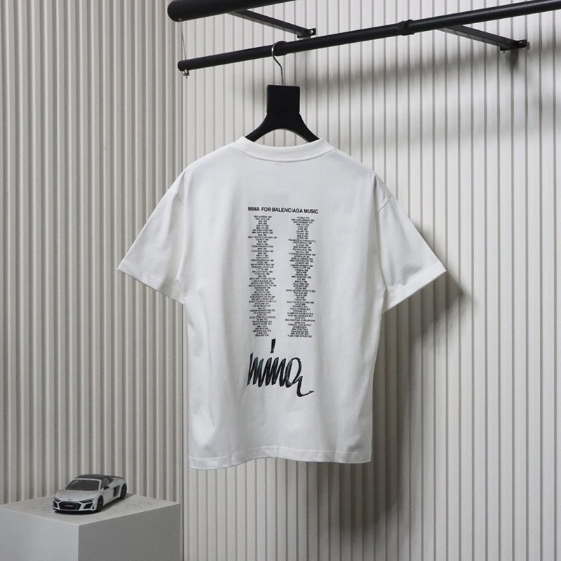 Portrait Album Logo Printed T-Shirt