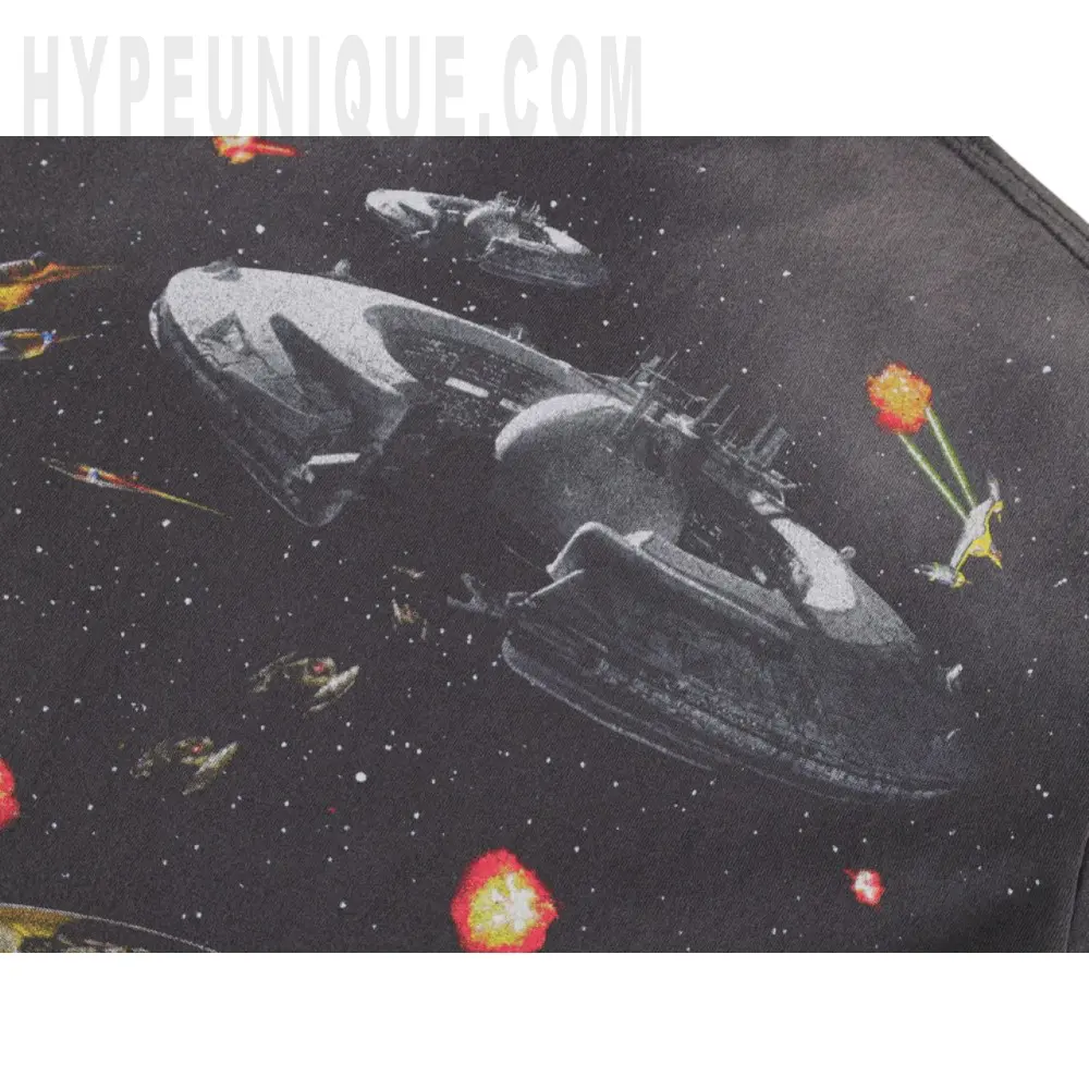 Saint Michael Star Wars Episode I Space Battle Washed T‑Shirt