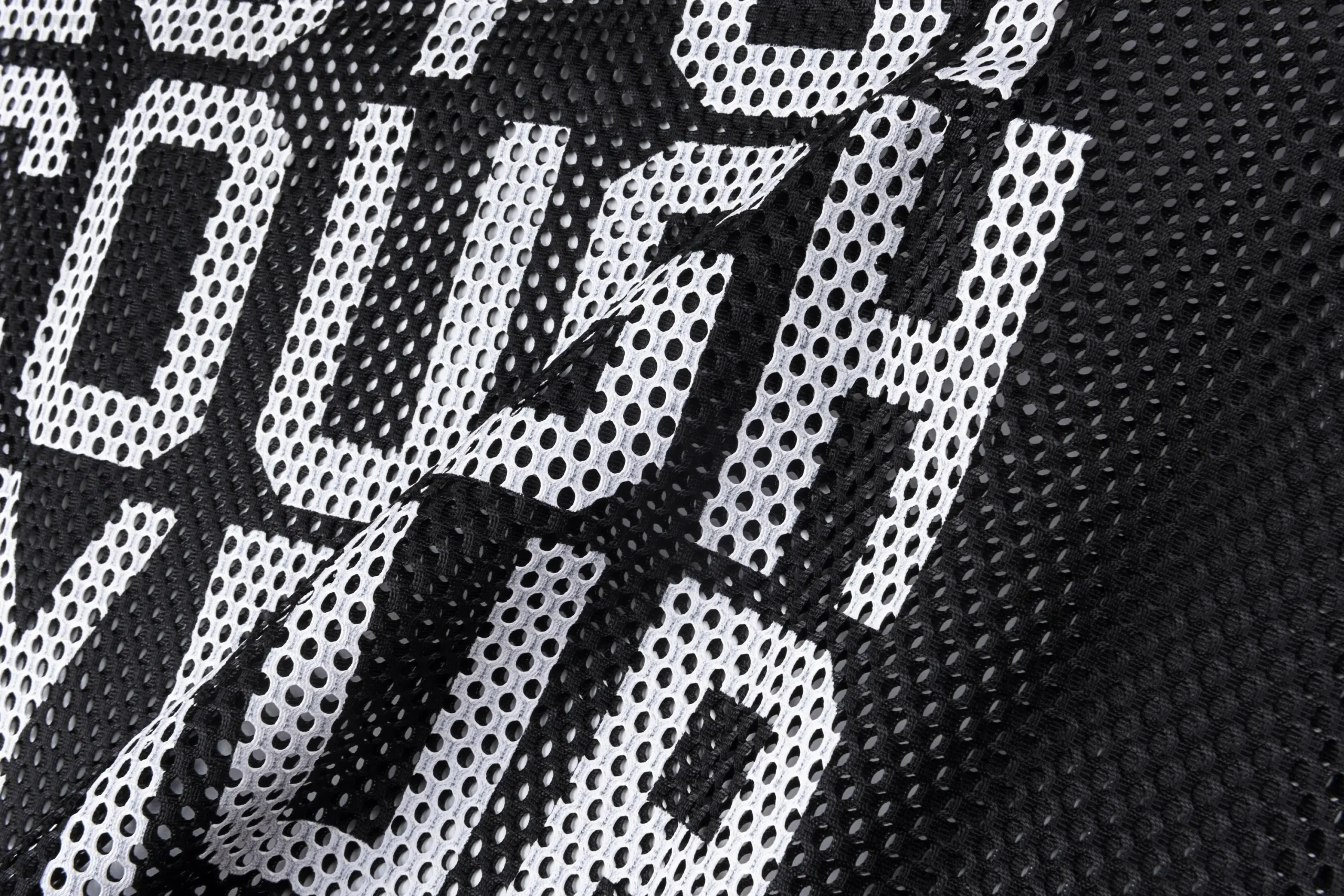 That's Awful Lot of Cough Syrup Letter Mesh T-shirt close-up