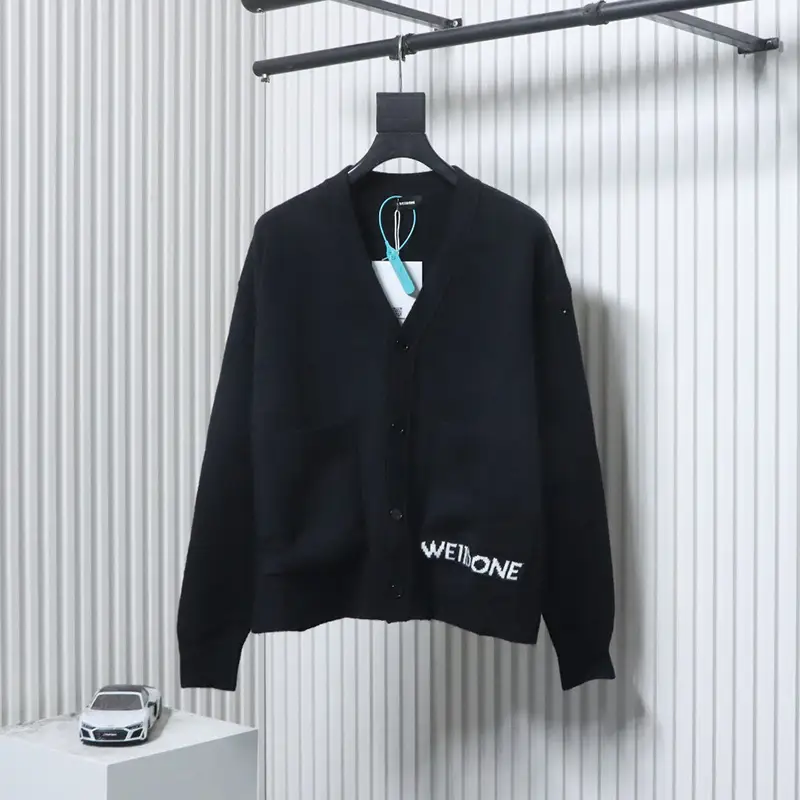 WE11 DONE Logo Embroidered Sweater/Knit