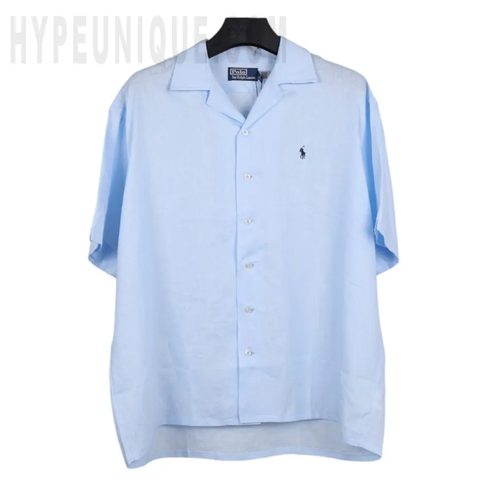 Classic Fit Linen Camp Shirt