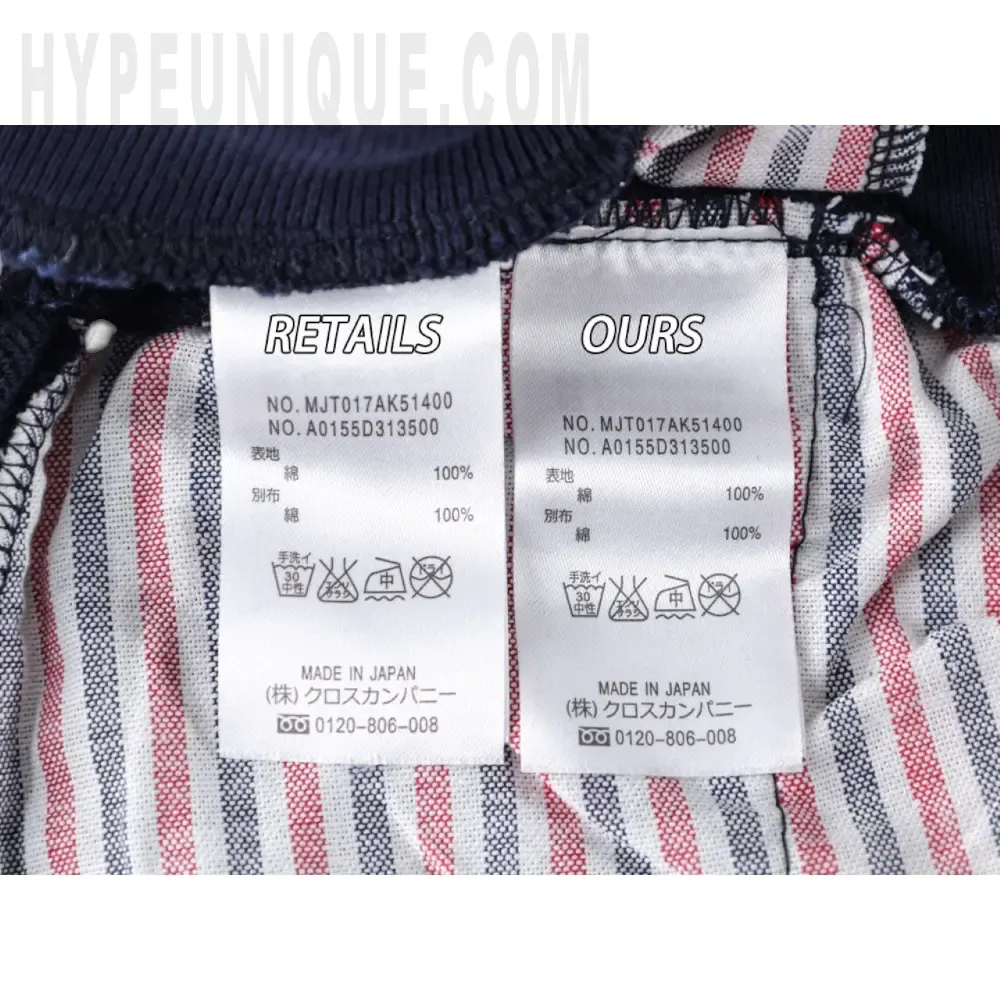 Washing Label Comparison Diagram