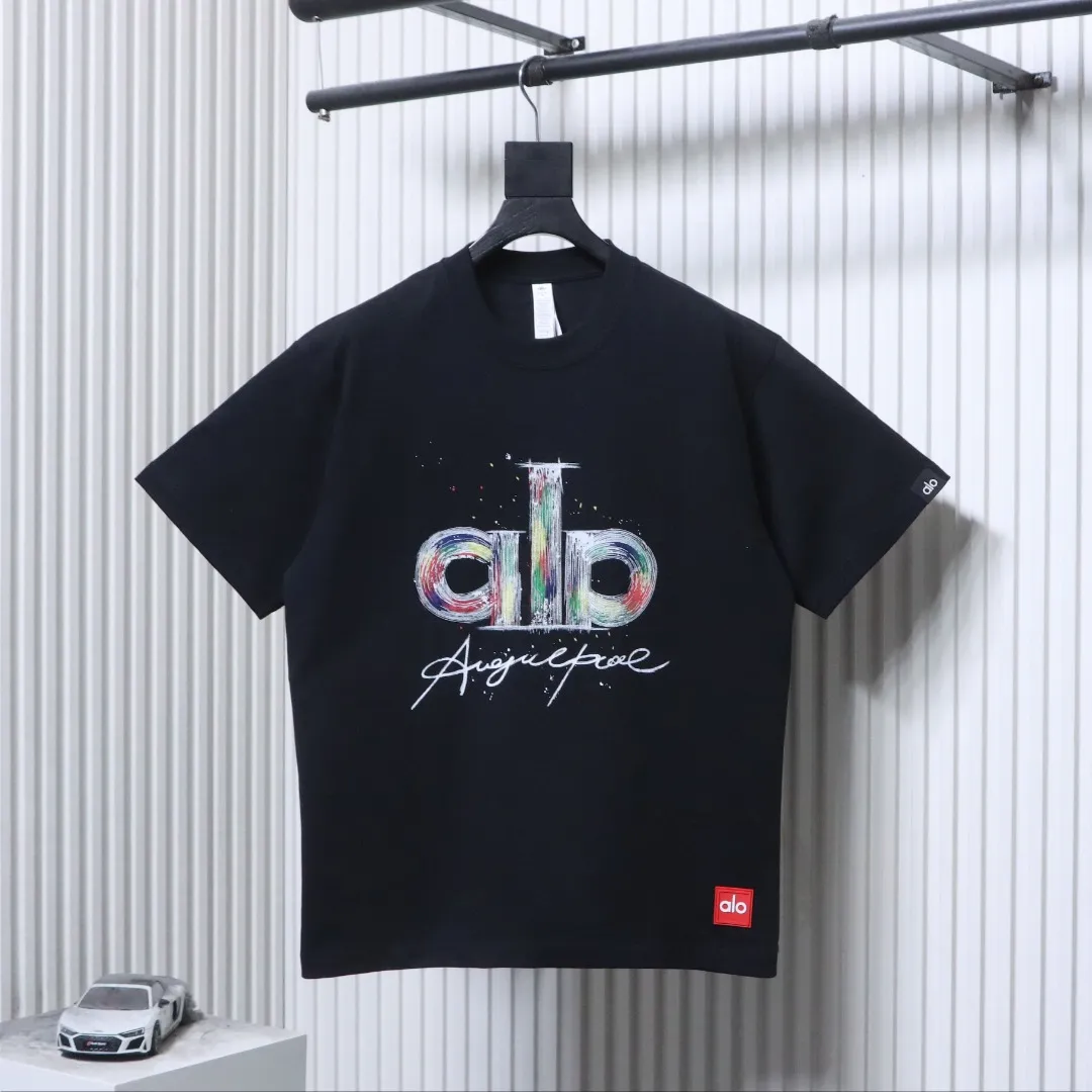 Rainbow Splatter Graffiti Signature T-Shirt
