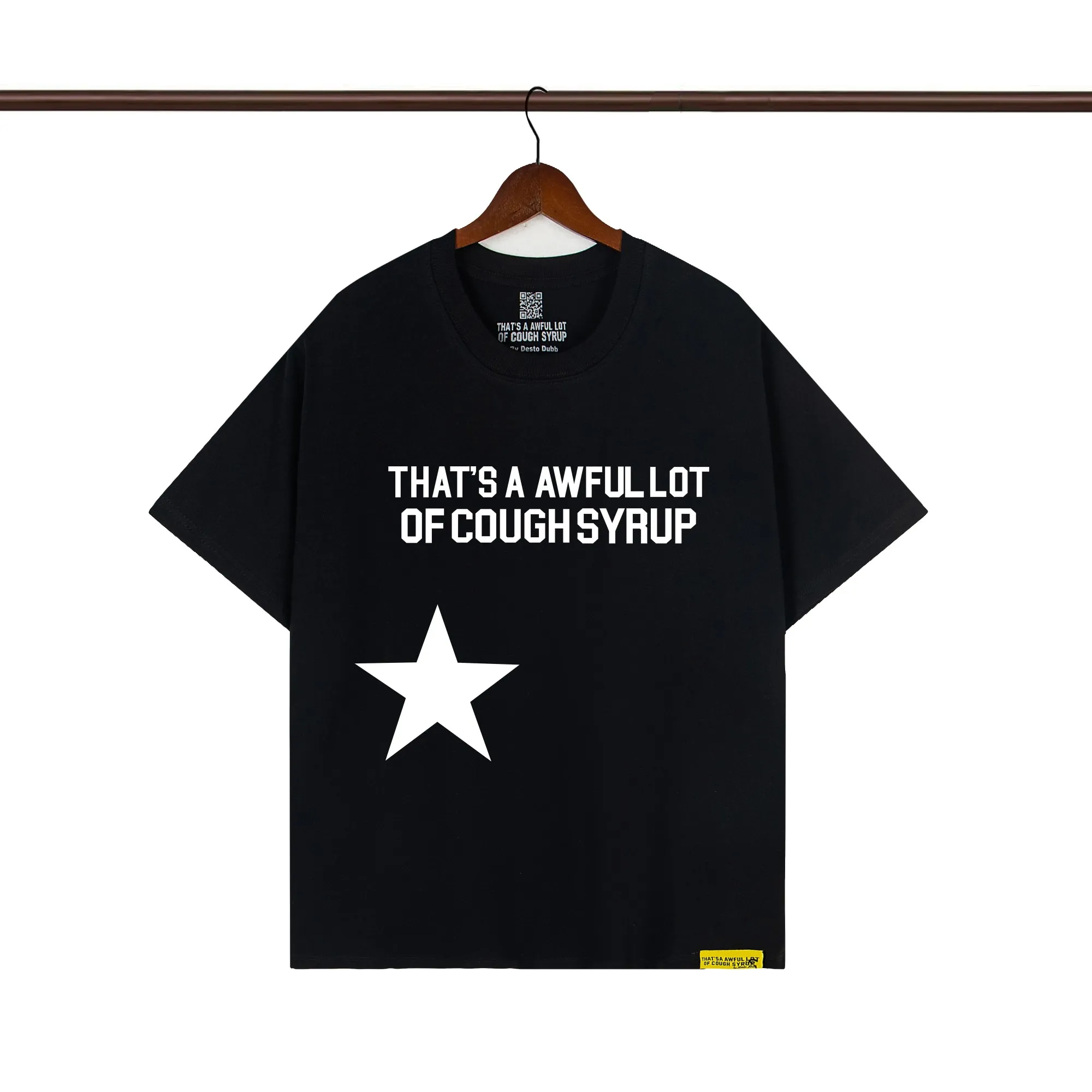 That’s A Awful Lot Of Cough Syrup Star Logo Graphic T-Shirt