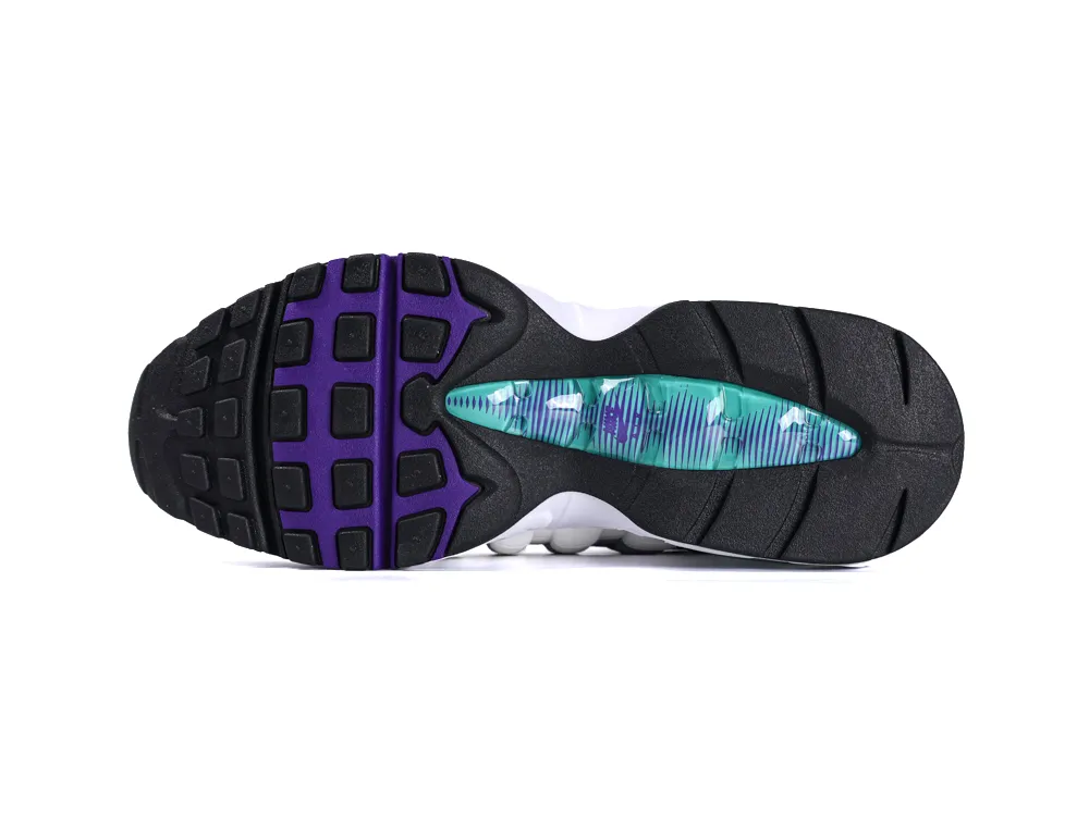Air Max 95 OG Big Bubble Grape Outsole Tread Pattern