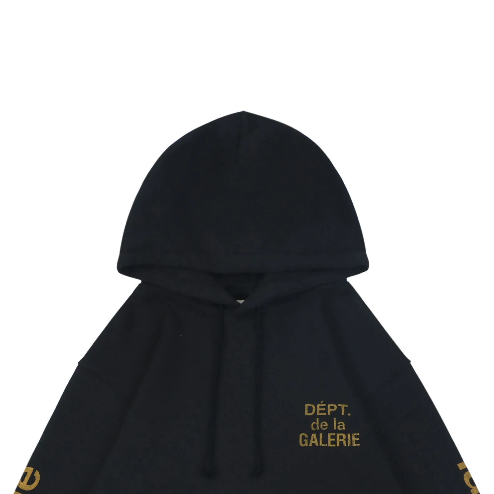 Detail of hoodie
