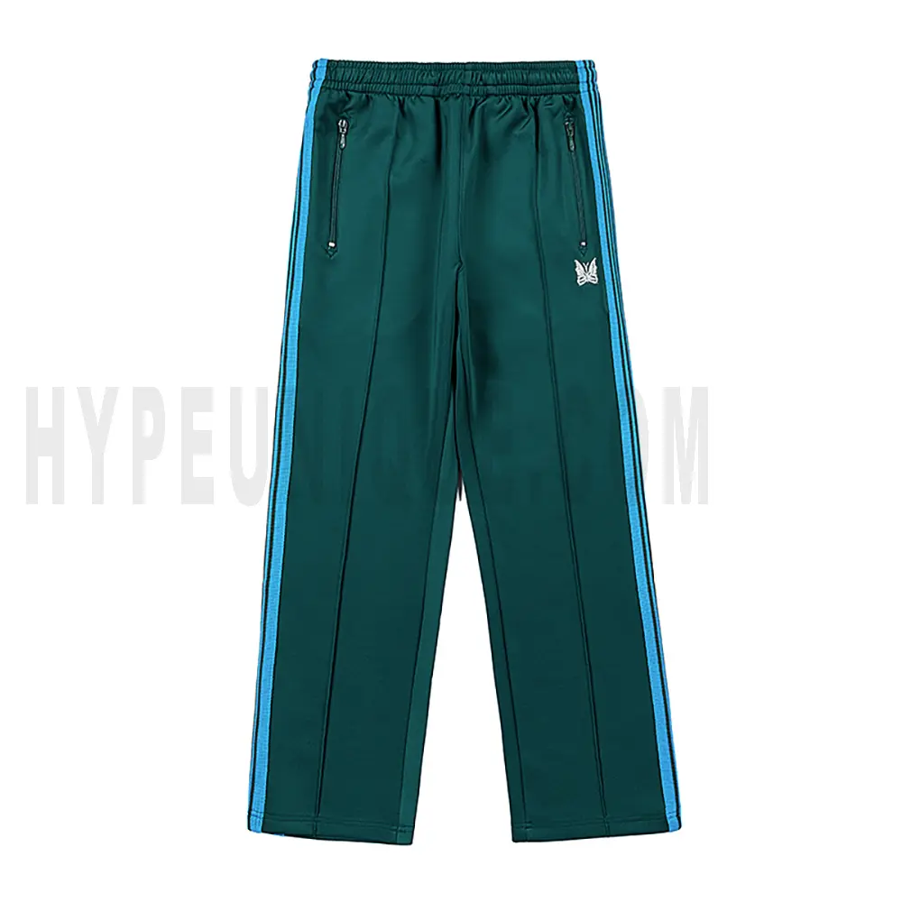 The front of the green pants