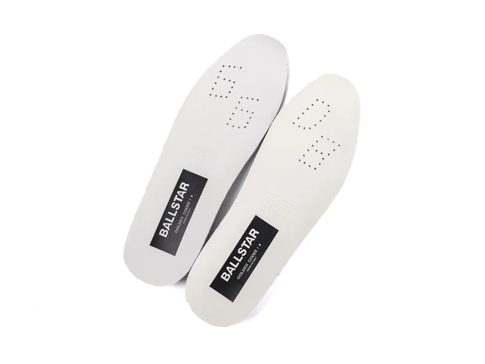 White Golden Goose Ball Star sneaker insoles