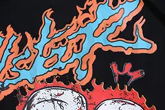 Printed graphic on the front of the clothes