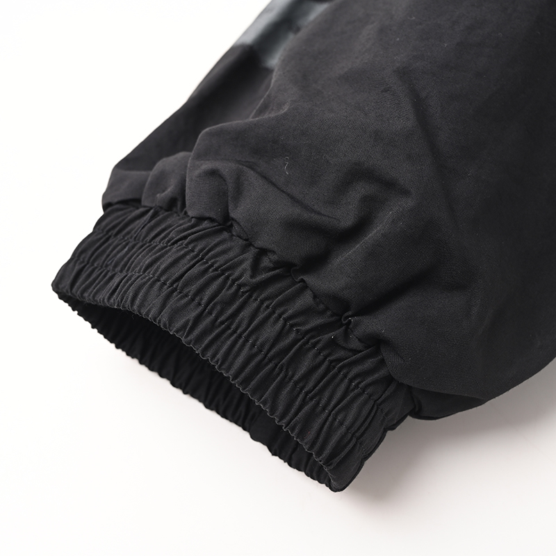 Arm Letter Sports Poplin Stand Collar Jacket