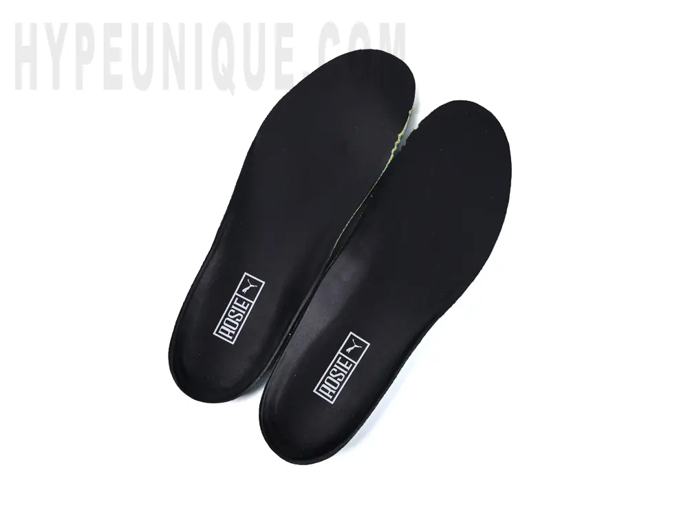 the white insole