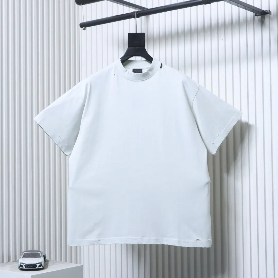 BLCG Red Masking Tape T-Shirt Color White