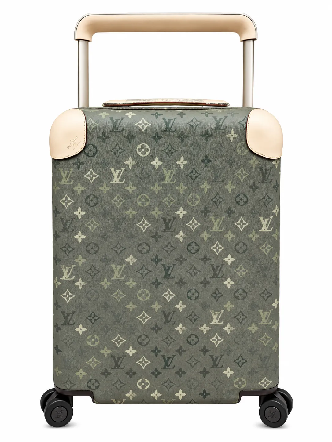 Monogram “Khaki Green” Horizon Rolling Carry-On Suitcase