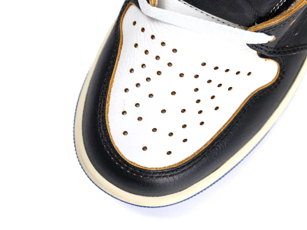 View from above the toe