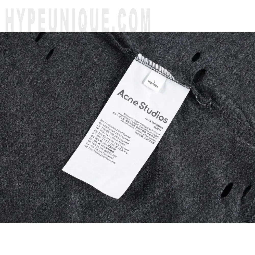 Wash Label