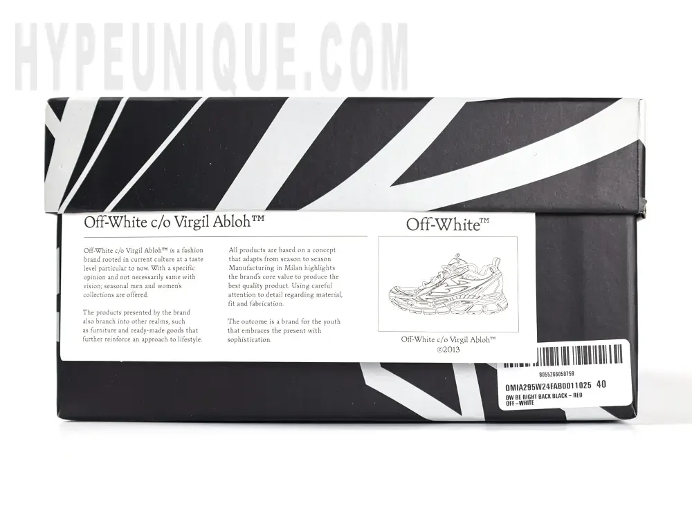 Zebra shoe box