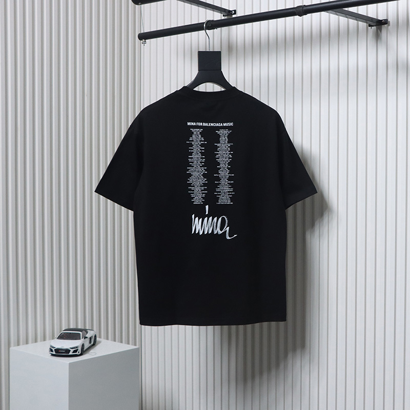 Mina Music Print T-Shirt