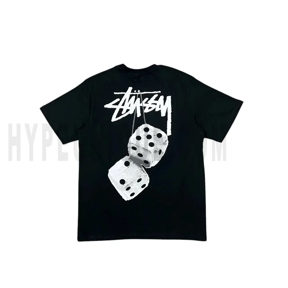 The back of the black clothes