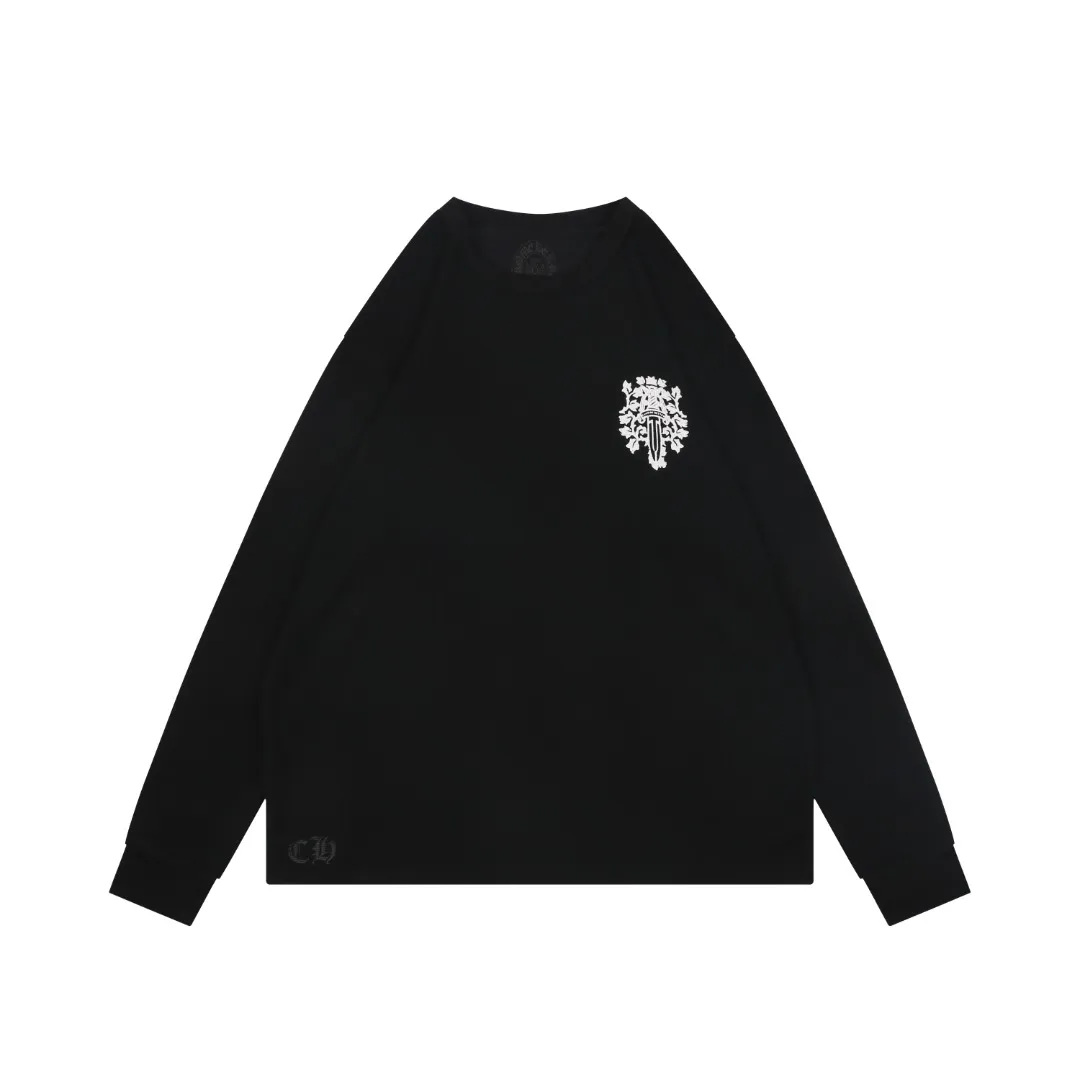 CH Vine and Sword Waffle-Knit Long-Sleeve Shirt