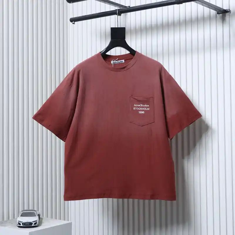 Acne 26SS Pocket Print T-Shirt