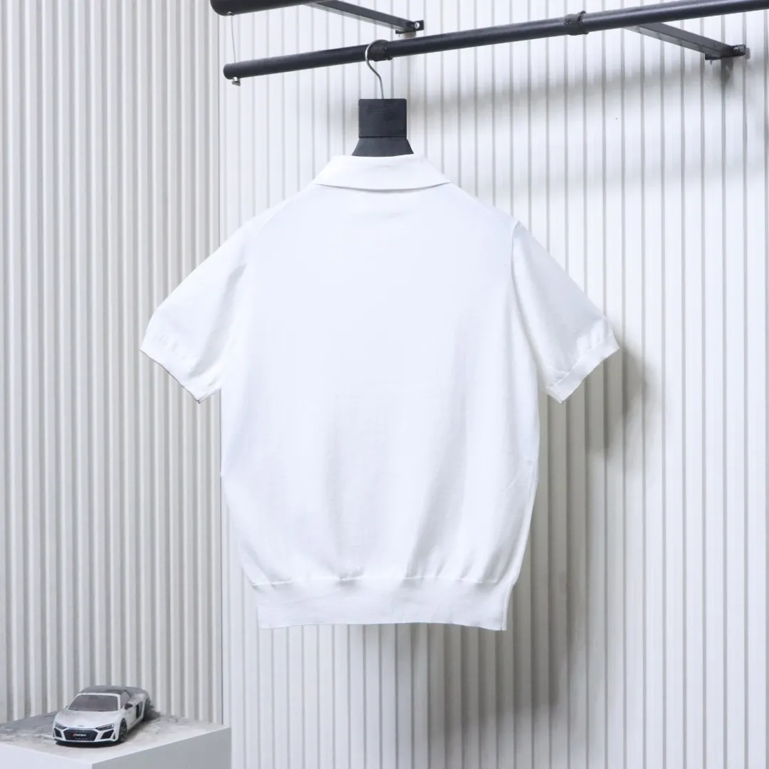 Back BC Cashmere Knit Polo Shirt