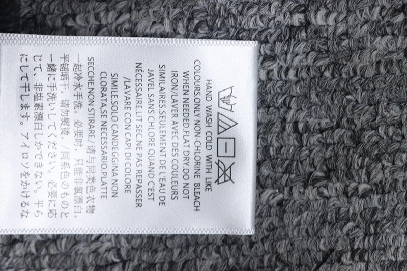 Fear Of God 1977 Flocked Polo Collar Sweatshirt