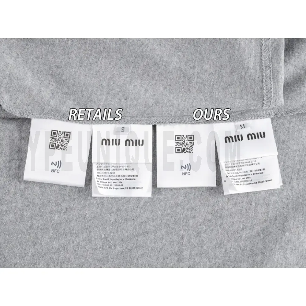 Washing Label Comparison Diagram