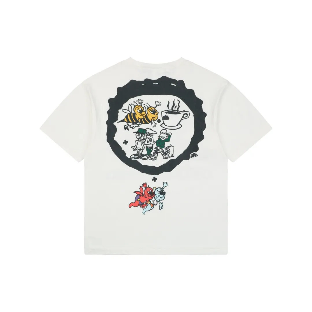 Back Saint Michael Beastie Boys Graphic Print T-Shirt