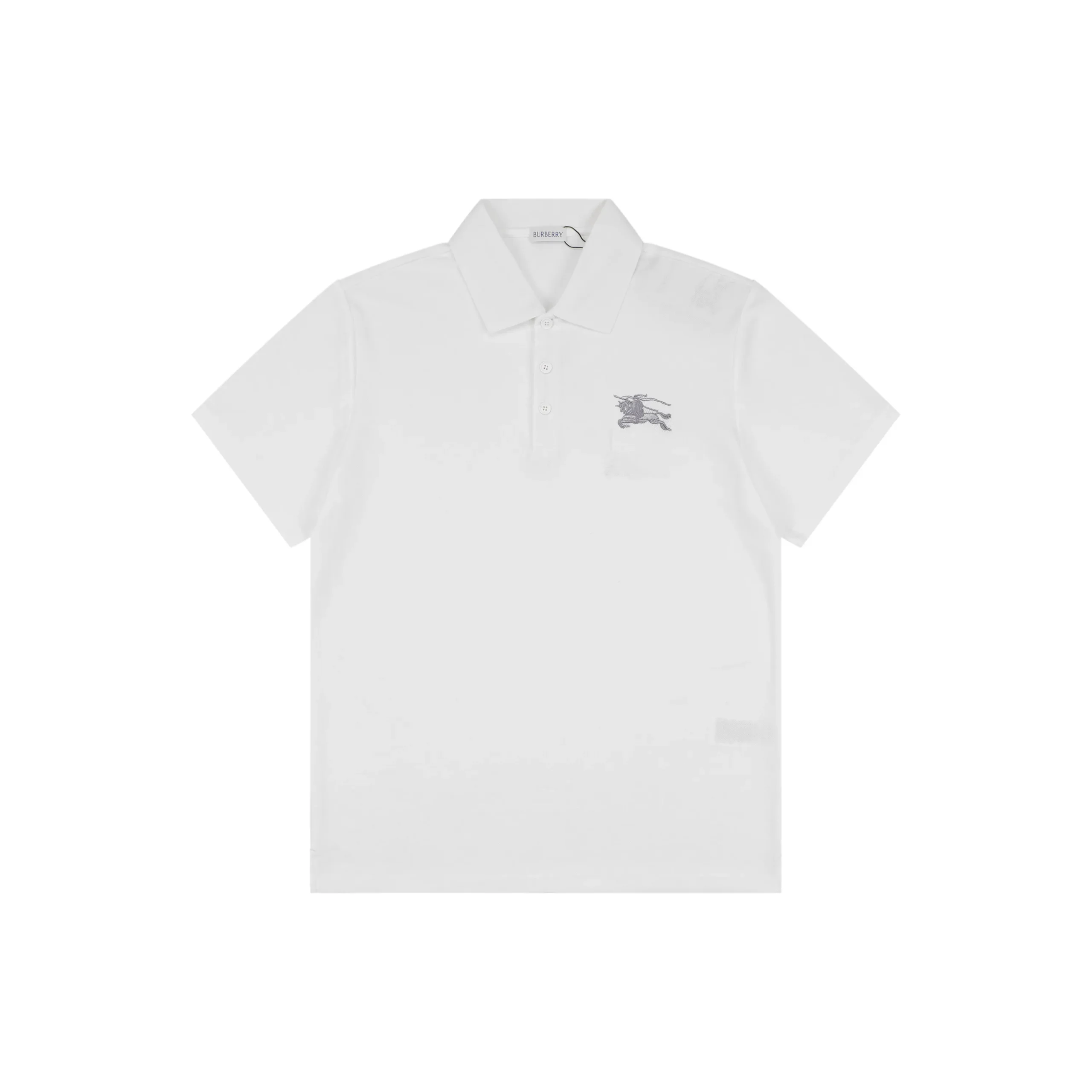 BBR Equestrian Knight Embroidered Polo T-Shirt color White