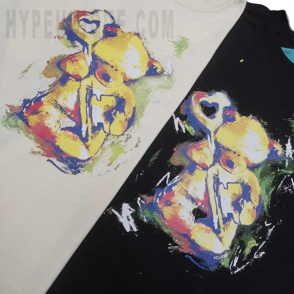 Printed graphic on the front of the garment