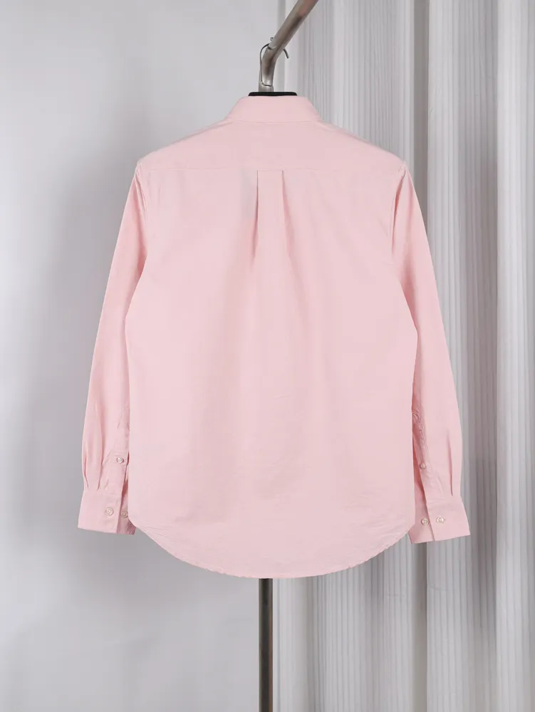 RL Pony Oxford Cotton Button Down Long Sleeve Shirt