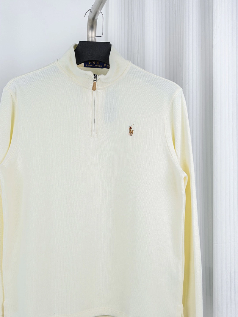 Navy Blue Half-Zip Sweater