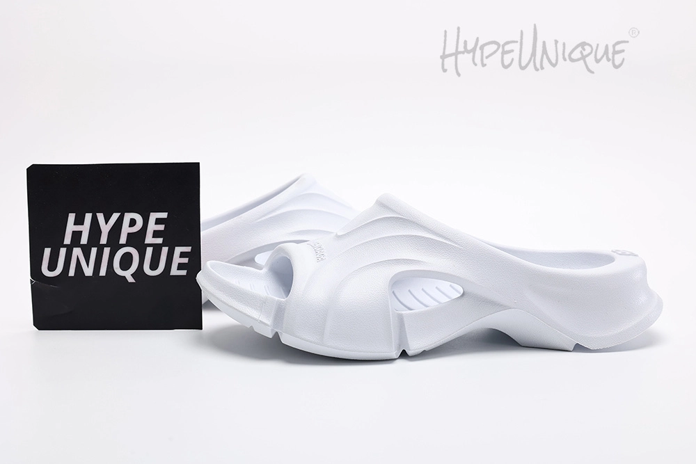 Mold Slide Sandal White