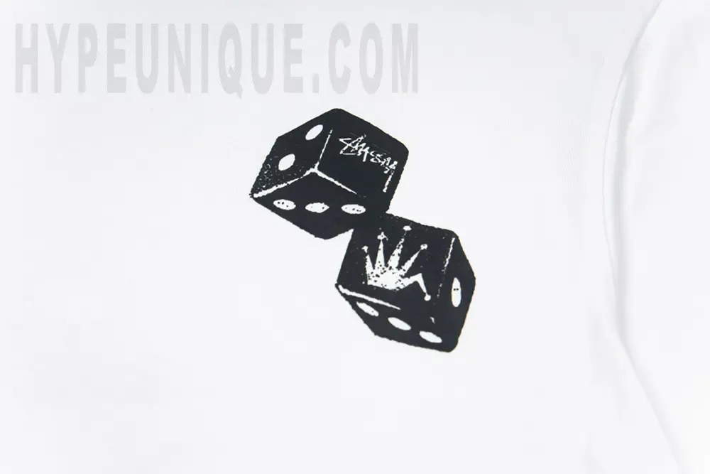 Printed graphic on the front of the garment
