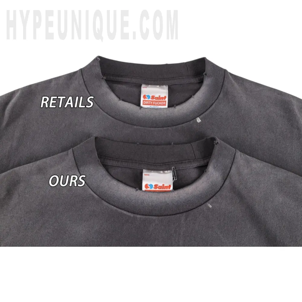 Close-up of the collar detail