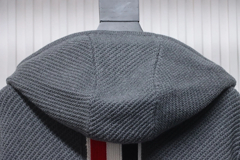 TB 4-Bar Horn Button Hooded Jacket