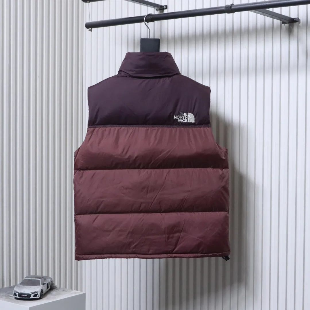 Back TNF 1996 Two-Tone Nuptse Down Vest
