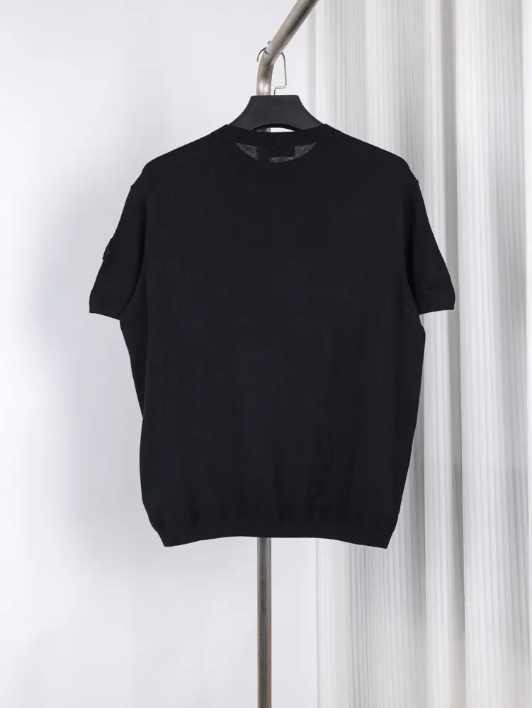 Back of Mulberry Silk Blend T-Shirt