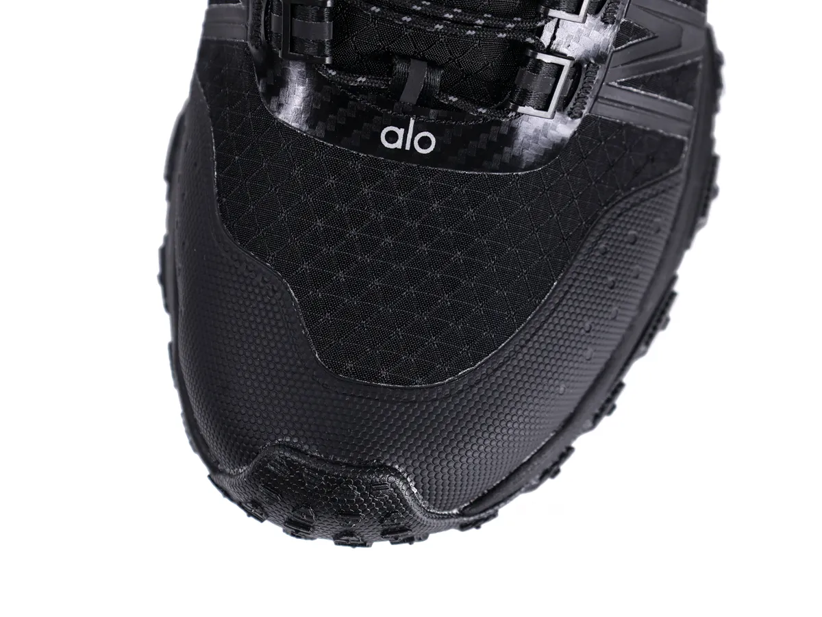 Trail Black Multi-Terrain Outdoor Sneakers Top View