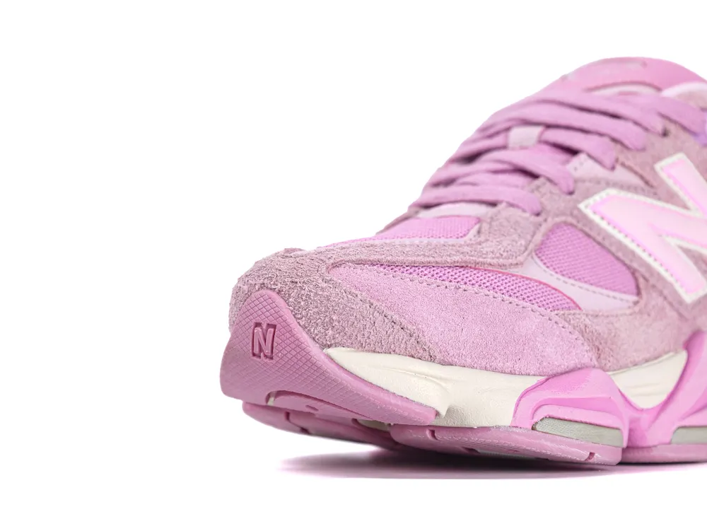 New Balance 9060 Pink Overdye ASOS Exclusive front toe detail