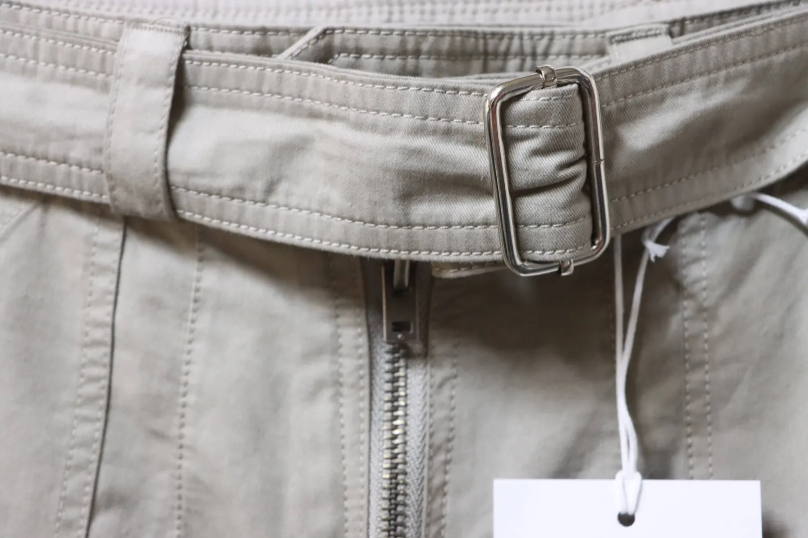 Zipper Detail and Buckle