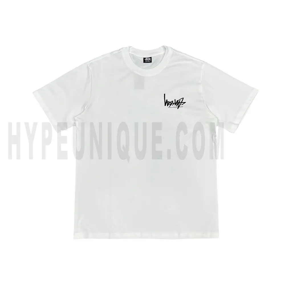 The front of the white clothes